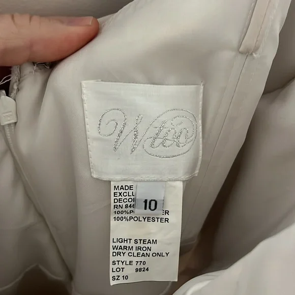 Wtoo 770 Pearl Bridesmaid Dress, worn and cleaned - Picture 5 of 7